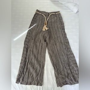 Anthropologie Wide Leg Pants